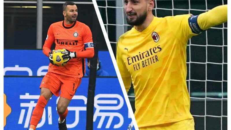 Handanovic e Donnarumma : portieri a confronto