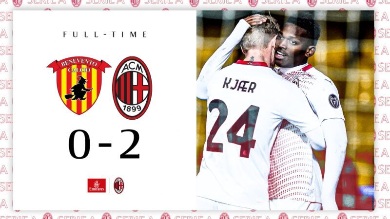 Benevento-Milan, le pagelle: ottimi Donnarumma, Kjaer e Leao, disastro Tonali