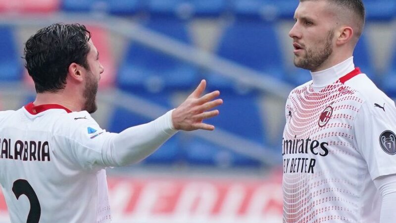 Bologna-Milan 1-2, Rebic e Kessie regalano 3 punti: ma il finale è da brividi