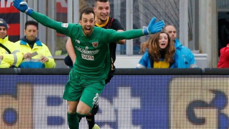 Benevento – Milan, al Vigorito l’ultima volta Brignoli salvò le Streghe