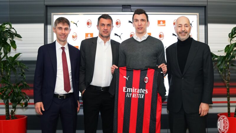 Mandzukic si presenta: “Felice di essere qui,sono pronto altrimenti non avrei detto sì al Milan. Numero 9? Nessuna paura”
