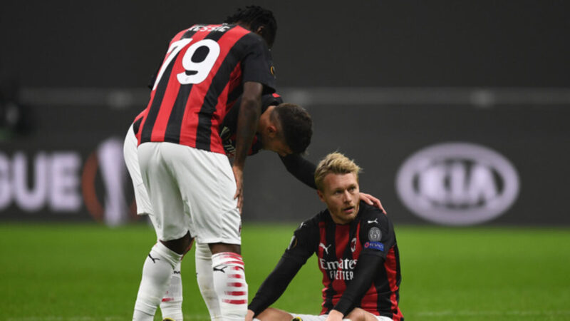 Milan, gli esiti degli esami per Kjaer: non c’è lesione! Ecco quando rientra”