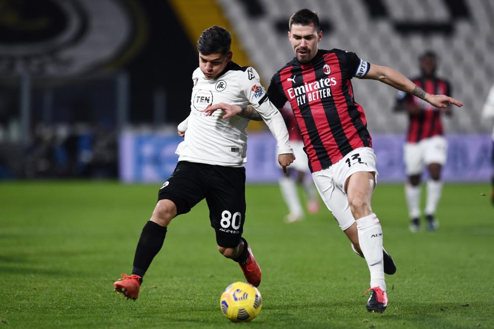 Spezia- Milan 2-0, rossoneri ko contro una neopromossa: non succedeva dall’aprile 2018