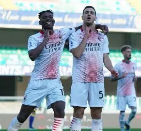 Hellas Verona 0-2 Milan: gol da cineteca di Krunic e Dalot