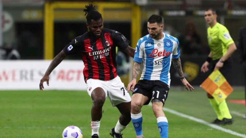Milan – Napoli 0-1, le pagelle: Leao, il peggiore. Rebic, che follia!