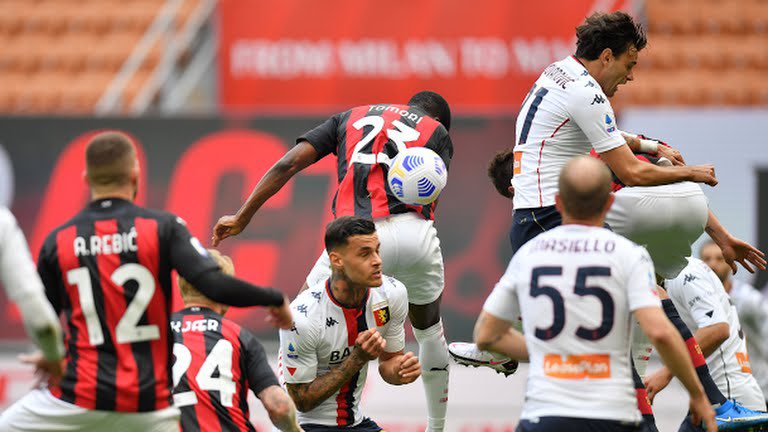 Milan-Genoa, LE PAGELLE: Tomori si fa perdonare, Leao impalpabile
