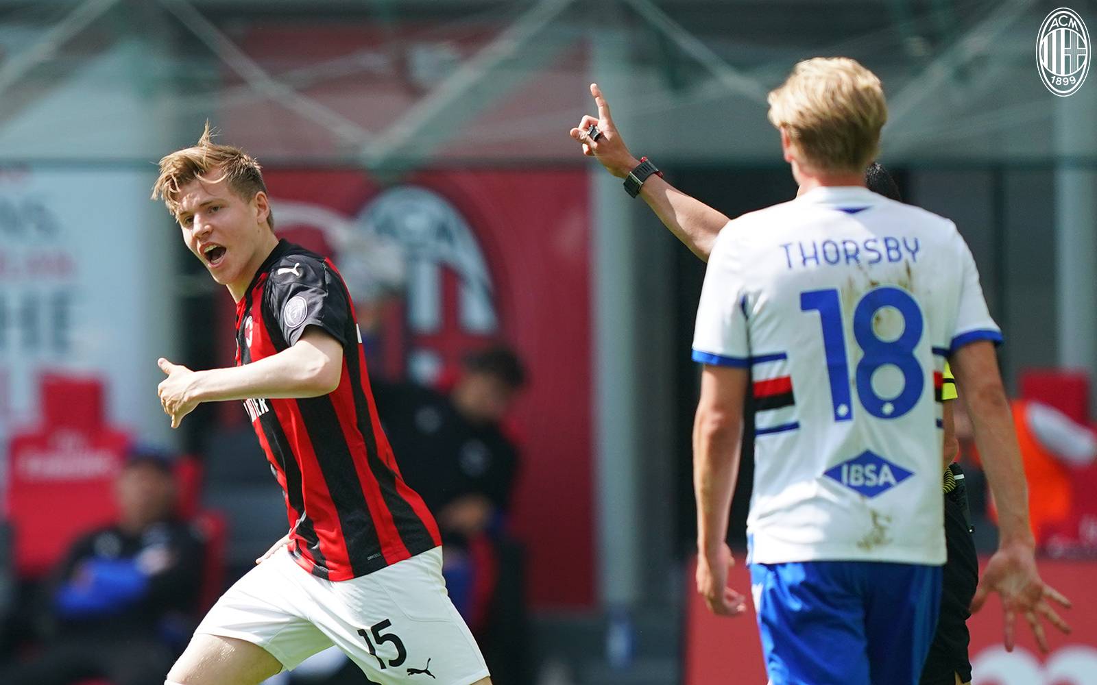 Milan-Sampdoria, LE PAGELLE: Hauge salvatore, Theo da incubo