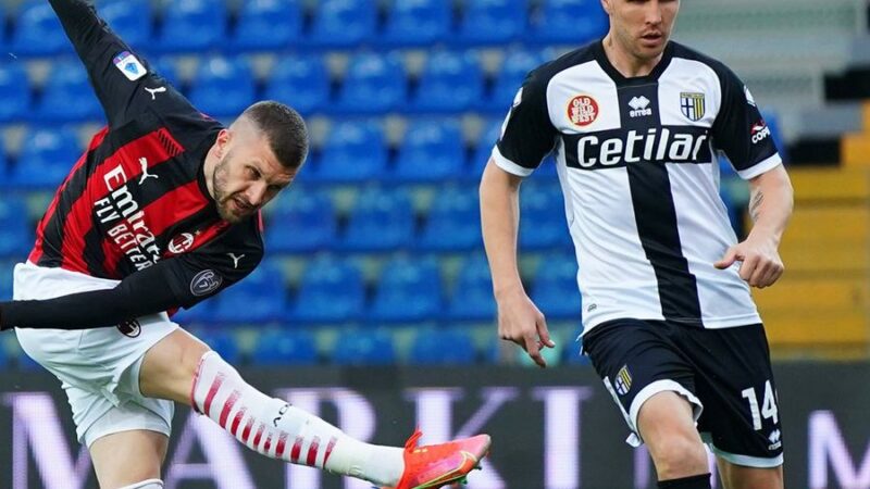 Parma-Milan 1-3: Rebic apre, Leao chiude, Ibra rischia di rovinare tutto. Dal Tardini escono 3 punti d’oro