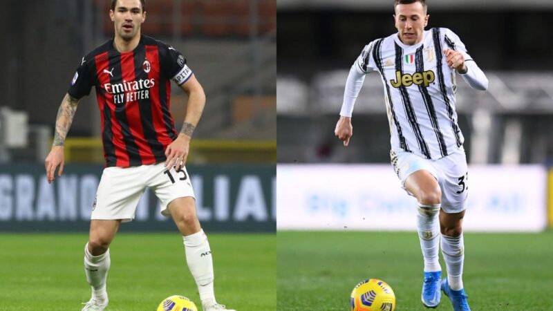 CM.com – Milan e Juve pensano allo scambio Romagnoli – Bernardeschi