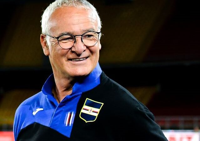 Ranieri: “Samp pronta per il Milan. Quagliarella il nostro Ibra. Pioli sta facendo un ottimo lavoro”