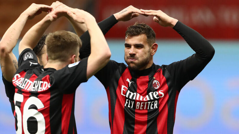 Milan, Chalanoglu e Theo Hernandez di nuovo decisivi. Buon segno per la Champions