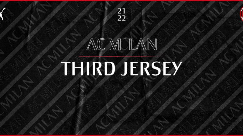 Milan, disponibile la terza maglia