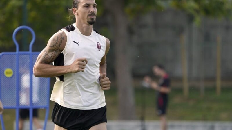 Milan, contro la Lazio Ibra dal 1’?
