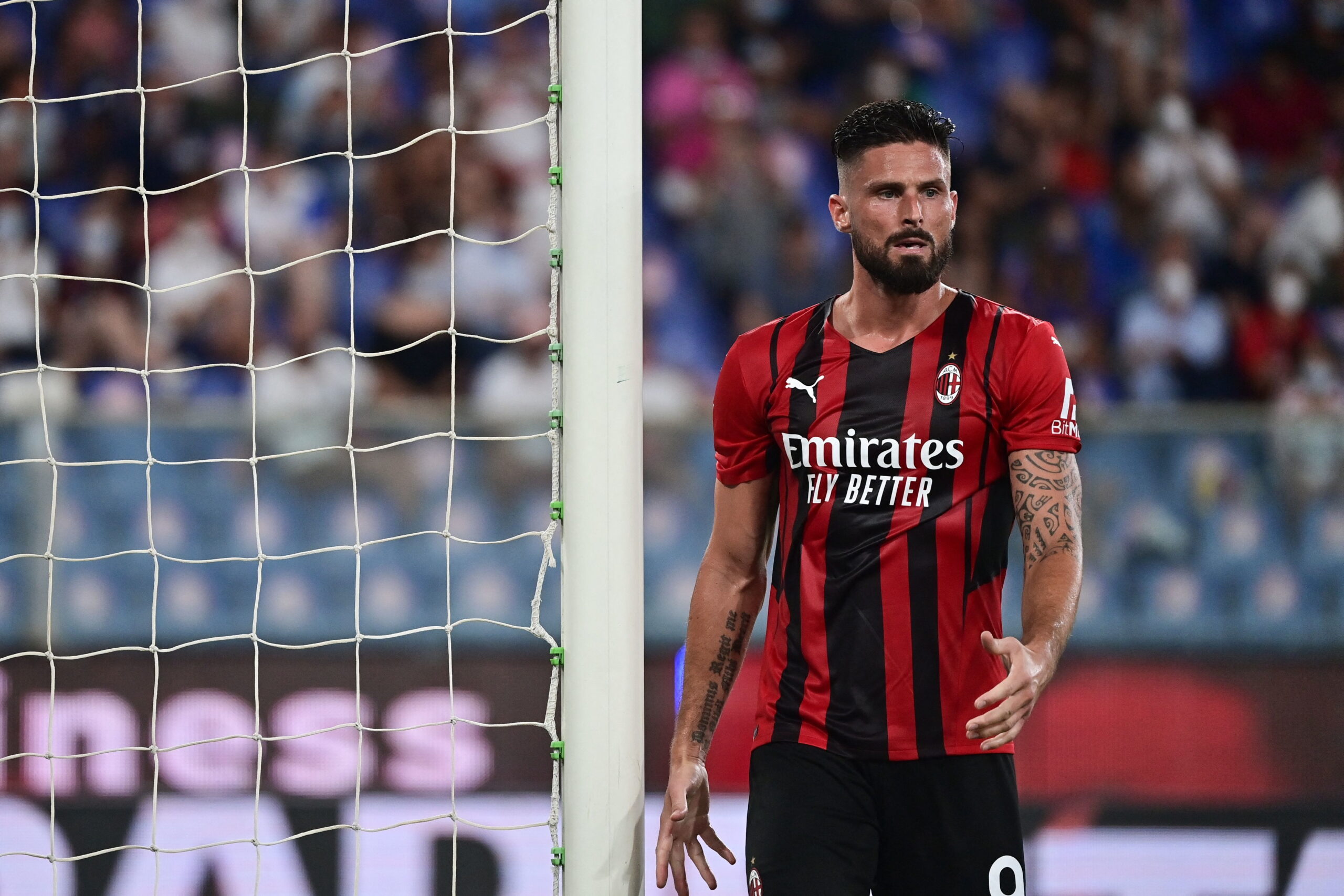 Atalanta-Milan, anche Giroud rischia di non essere convocato