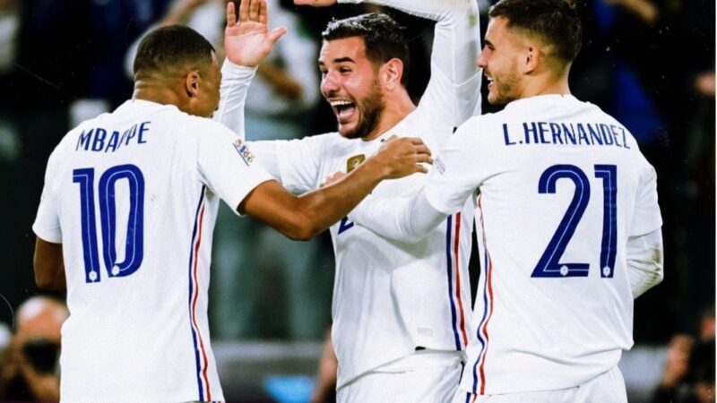 Francia-Belgio 3 a 2: Theo Hernandez segna il gol vittoria al 90’