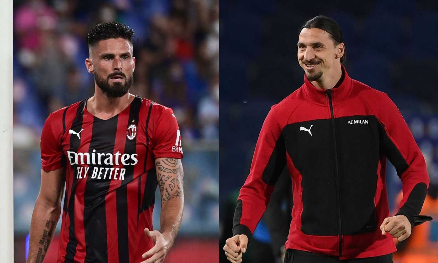 Verso Milan – Verona, Giroud si allena in gruppo. Per Ibra rientro tra martedì e mercoledì