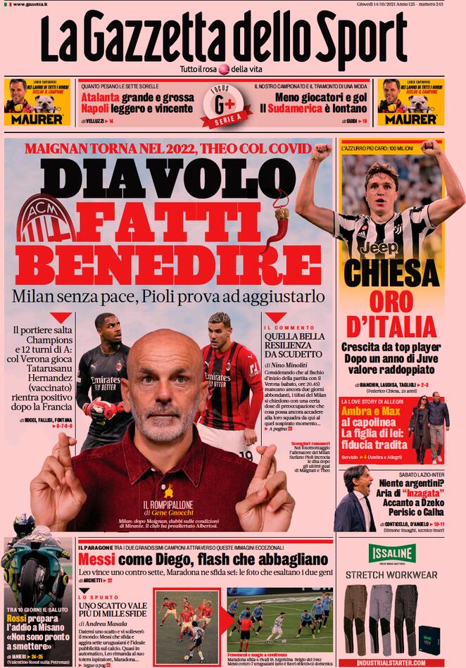 Gds: “Diavolo fatti benedire”