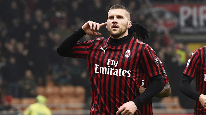 Milan, Rebic out