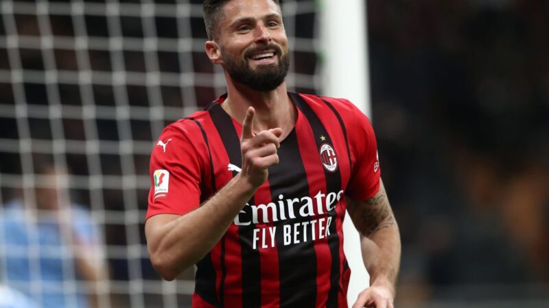 Milan, buone notizie per Pioli: Giroud ok per l’Empoli