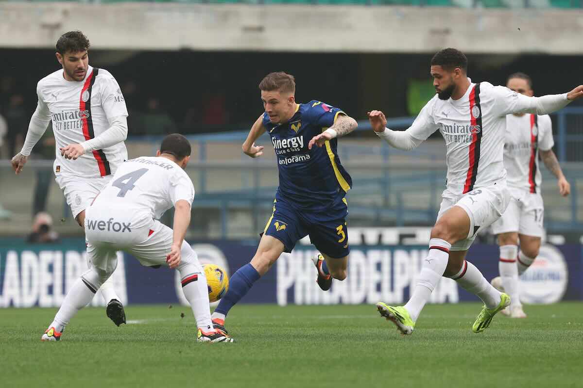 Verona Milan 1-3: i Voti